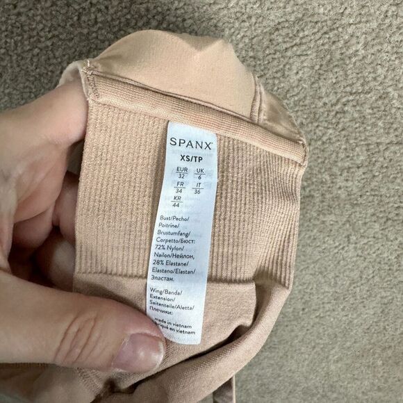 Spanx Bra-llelujah! Bralette Size XS Naked‎ Lightly Lined Wire Free SPANXsmooth - Picture 7 of 9